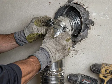 Dryer Vent Hose Installation in Ashland