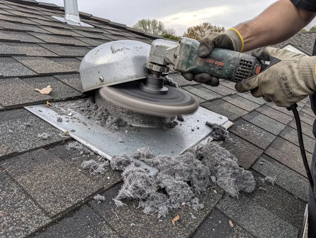 Expert roof dryer vent cleaning by Ashland Dryer Vent Cleaning in Ashland