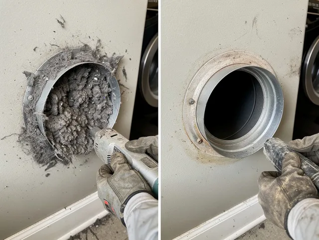 Professional clogged vent cleaning by Ashland Dryer Vent Cleaning in Ashland