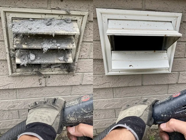 Professional dryer exhaust vent cleaning by Ashland Dryer Vent Cleaning in Ashland