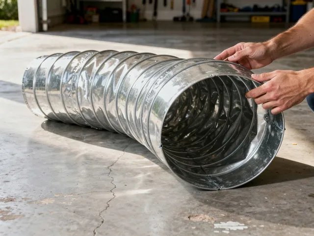 Ashland Dryer Vent Cleaning specialist using advanced equipment for thorough duct cleaning in Ashland